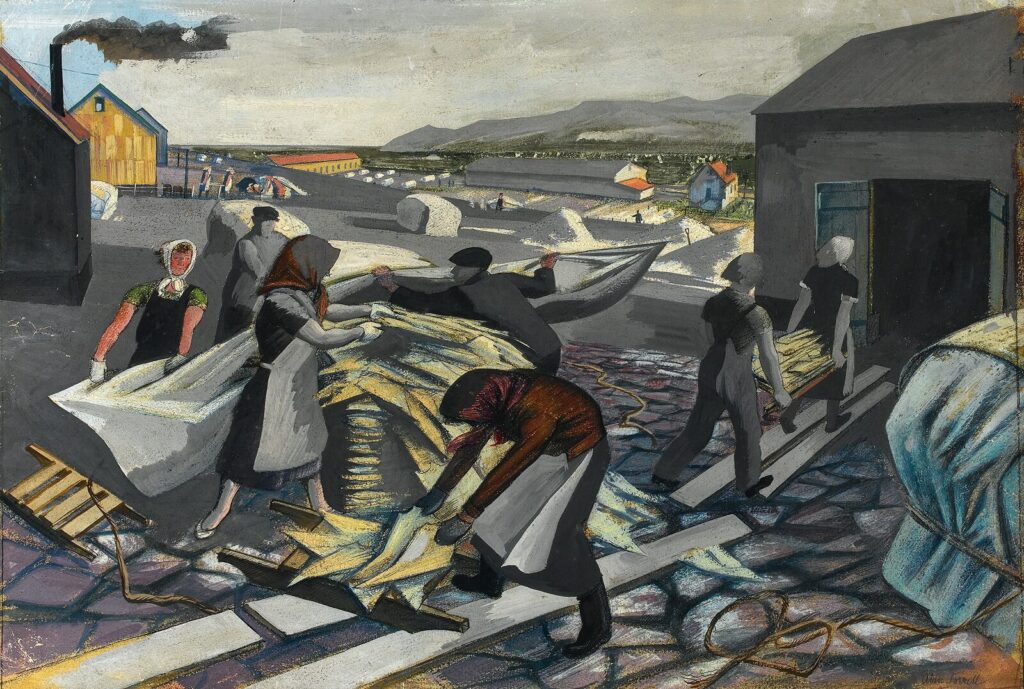 Alan Sorrell - Processing the Catch