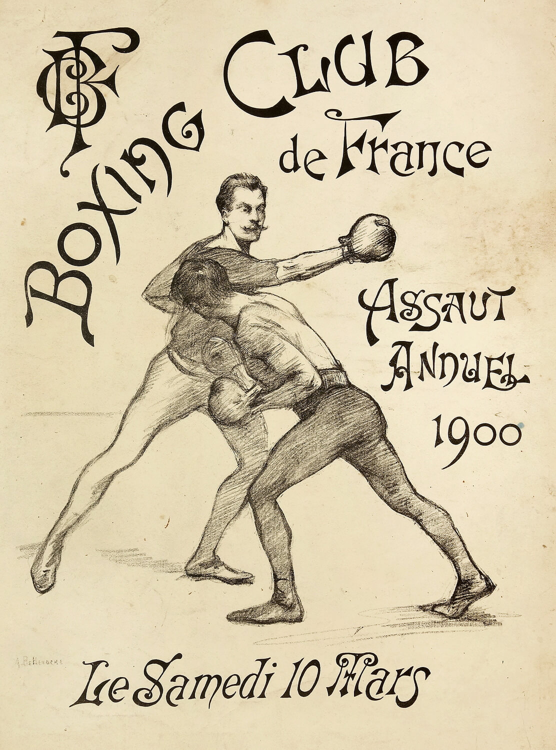 Albert de Belleroche - Boxing Club de France