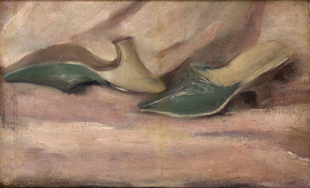 Albert de Belleroche - Discarded slippers