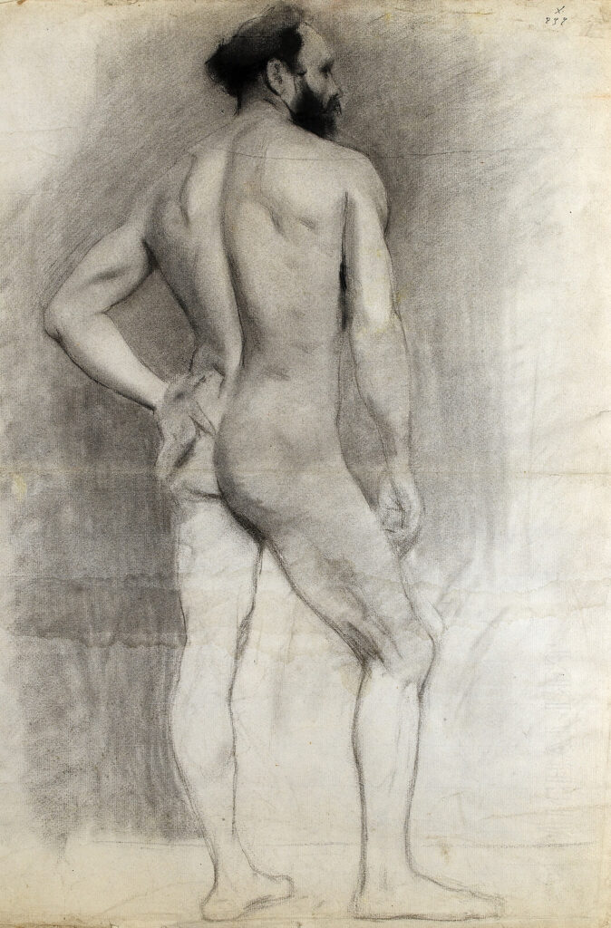 Albert de Belleroche - Male nude