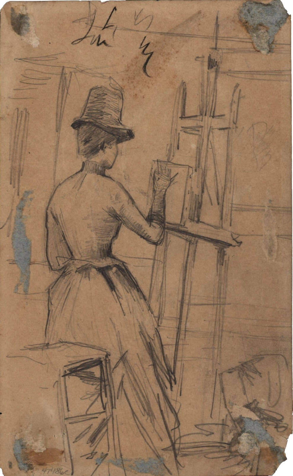 Albert de Belleroche - Portrait of Mary Cassatt