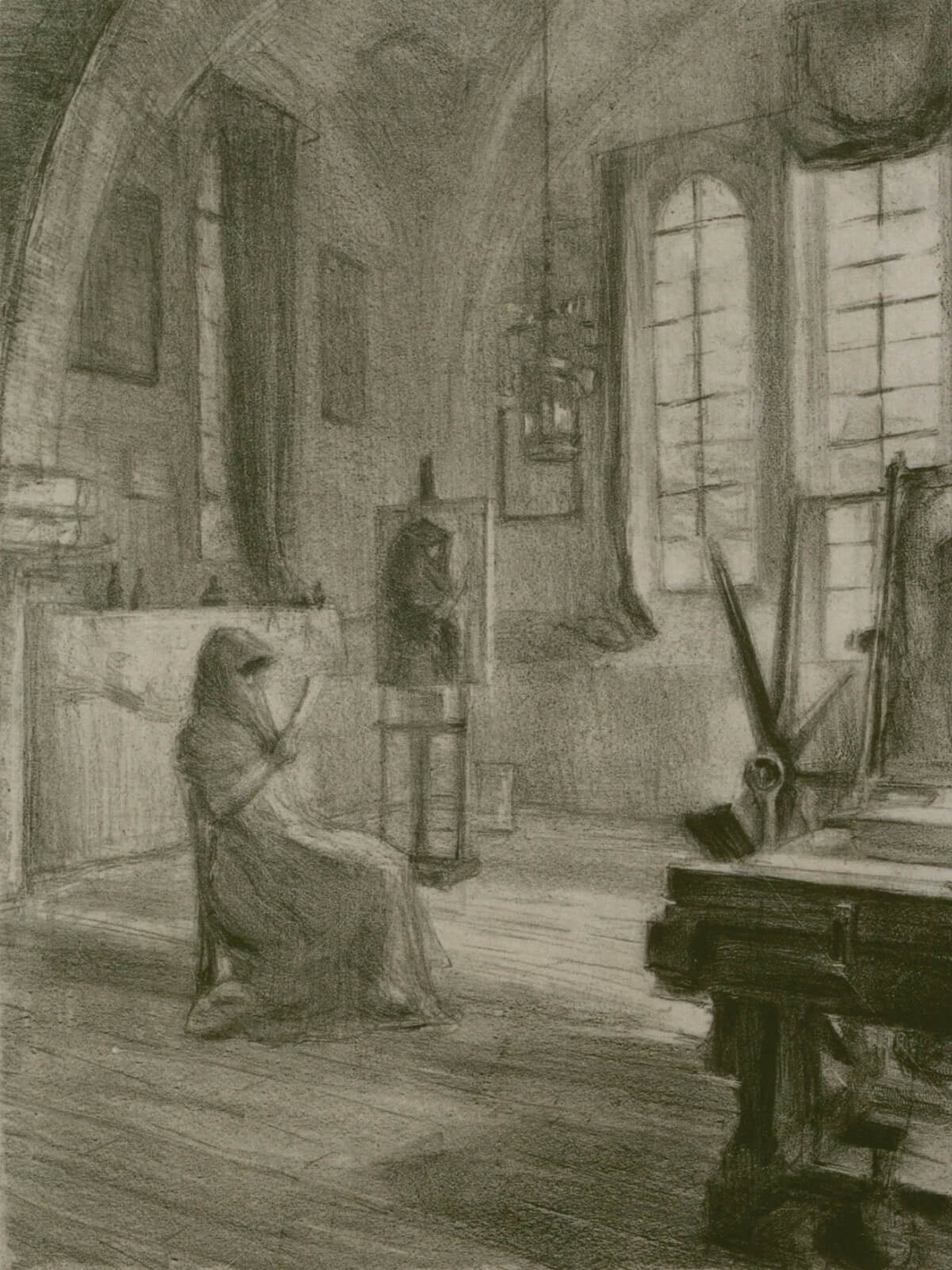 Albert de Belleroche - The Artists Studio