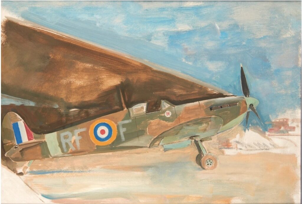 Alfred Kingsley Lawrence - Spitfire No. 303 (Kosckiuszko) Squadron RAF