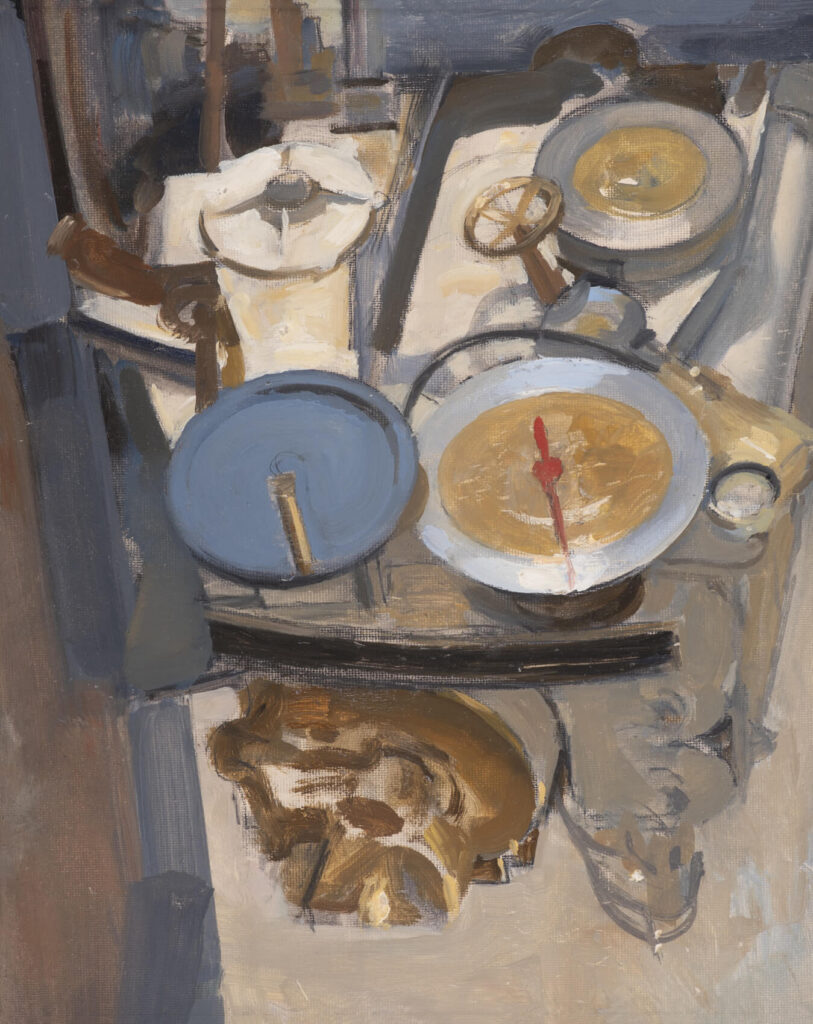 Alfred Kingsley Lawrence - Still life with WW2 field instruments