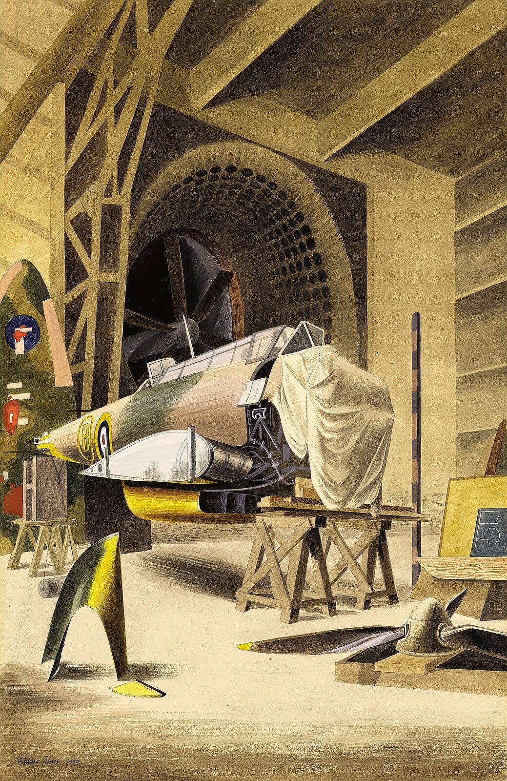 Barbara Jones - The Wind Tunnel - Royal Aircraft Establishment Farnborough