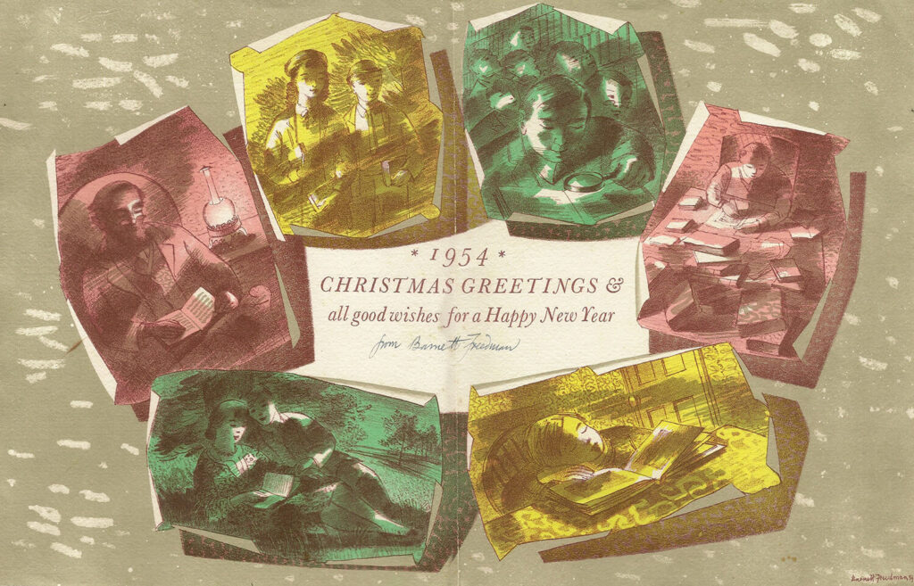 Barnett Freedman - Christmas card