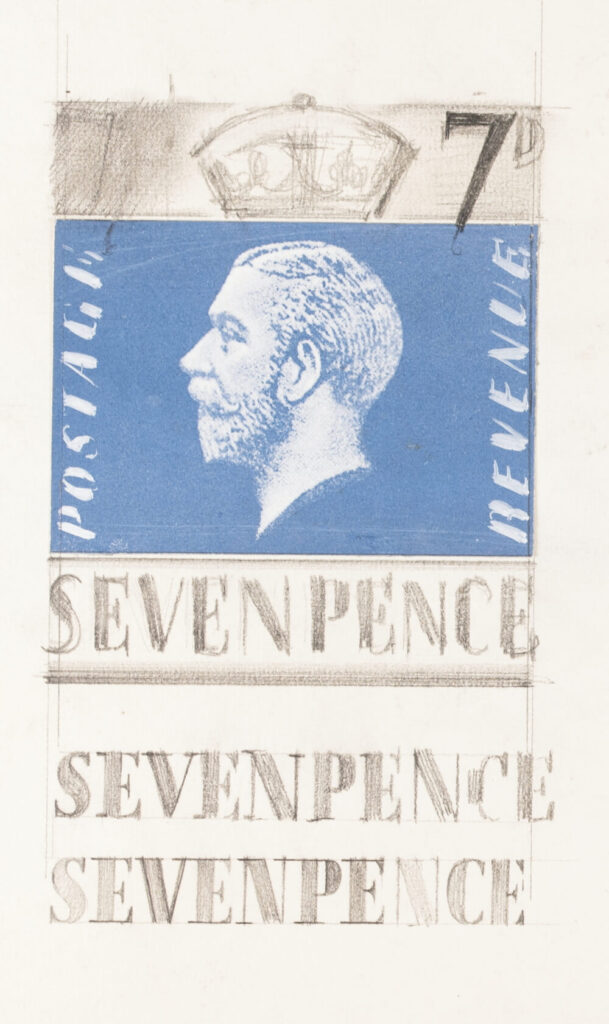Barnett Freedman - Design for 'The King's Stamp'
