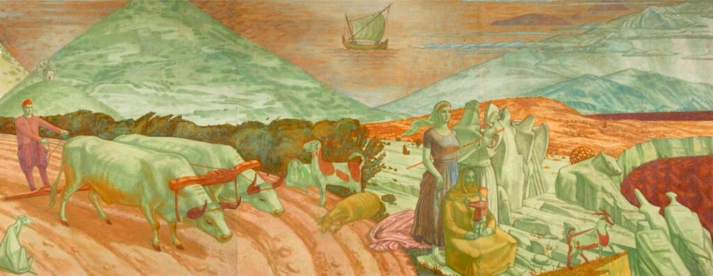 Camilla Alexander - Arcadian Landscape with Odysseus