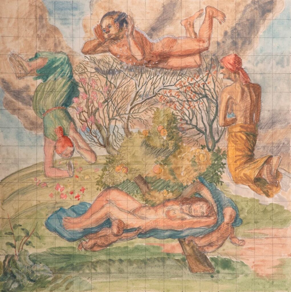 Charles Mahoney - Allegory of Four Winds