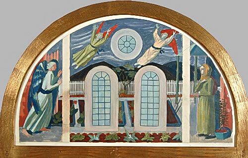 Charles Mahoney - Design for the altar wall