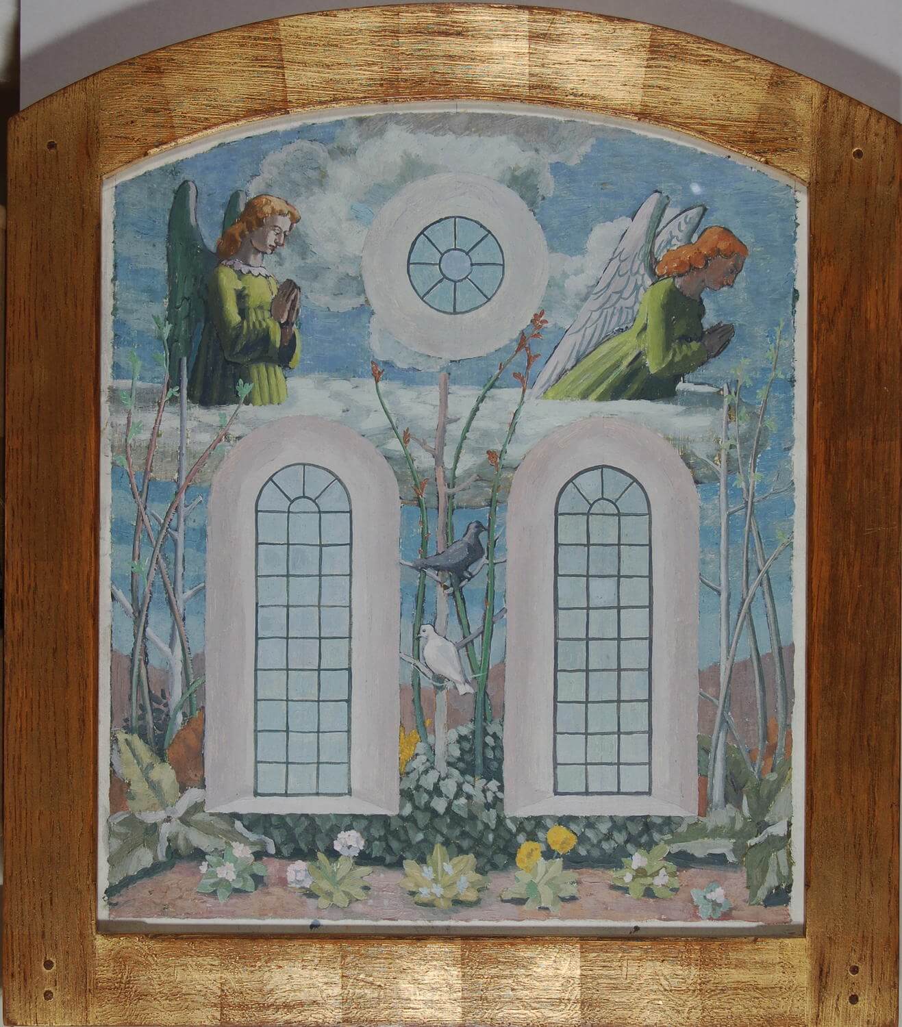 Charles Mahoney - Design for the wall above the altar at Campion Hall