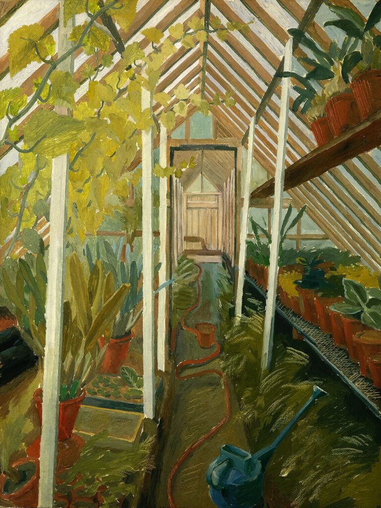 Charles Mahoney - Greenhouse interior
