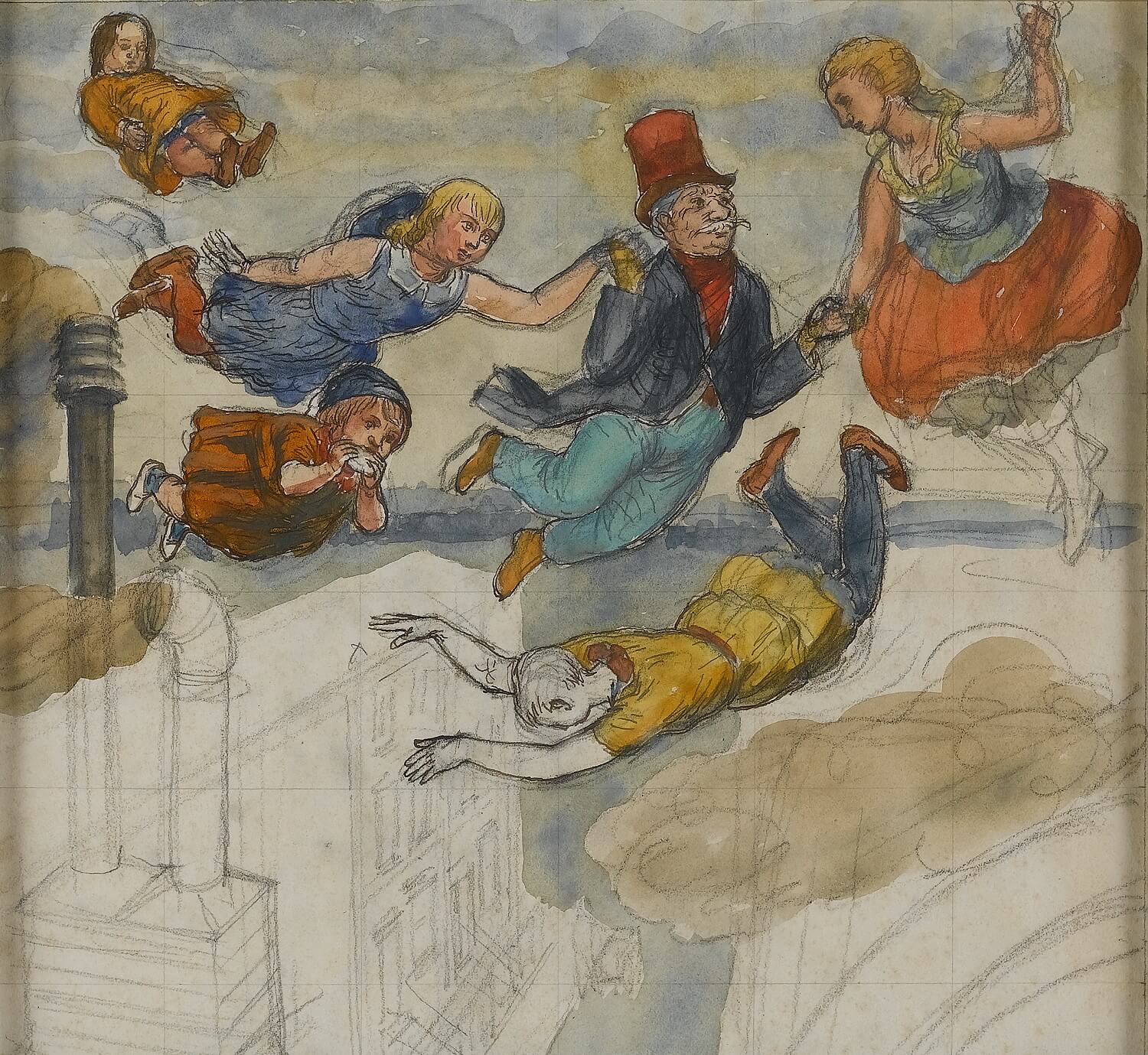 Charles Mahoney - Illustration to Children's fable