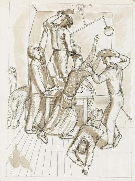 Charles Mahoney - Illustration to a Fable