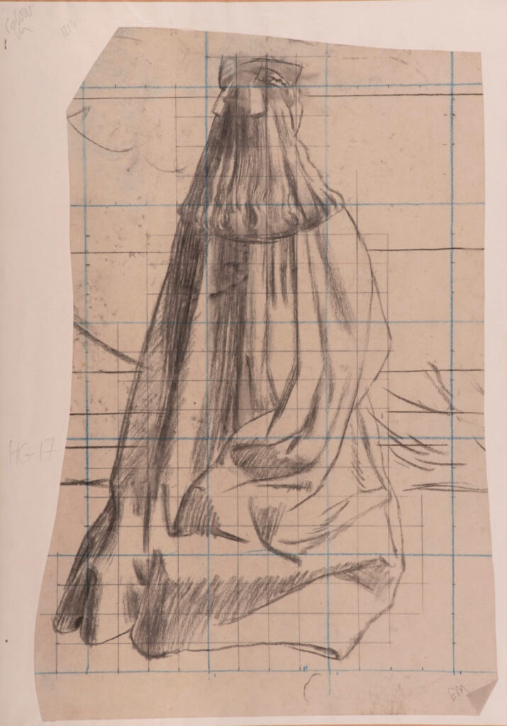 Charles Mahoney - Kneeling young woman