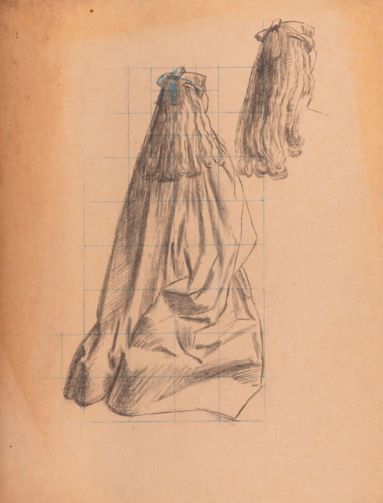 Charles Mahoney - Kneeling young woman