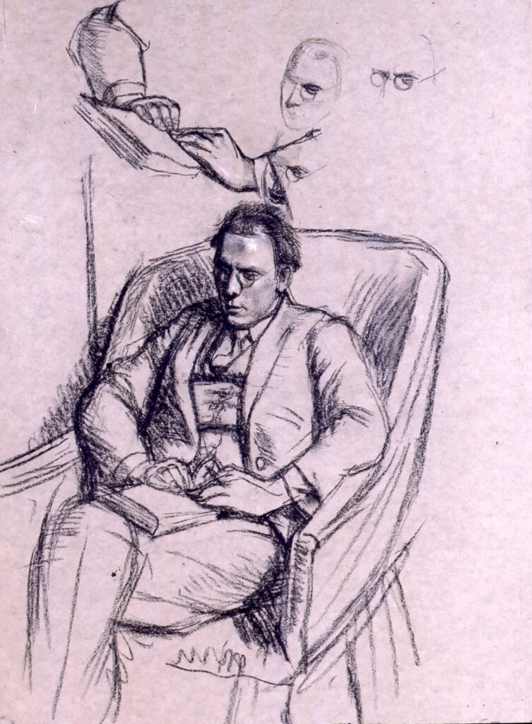 Charles Mahoney - Portrait of Barnett Freedman