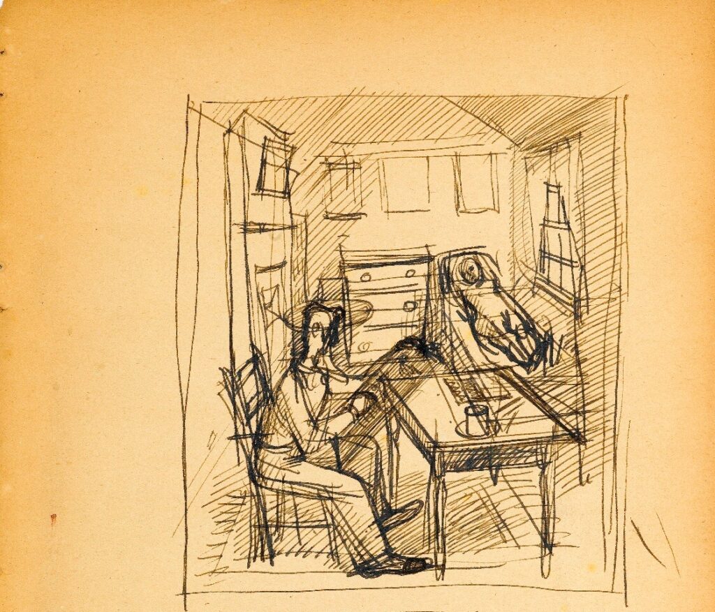 Charles Mahoney - The Artist and His Model