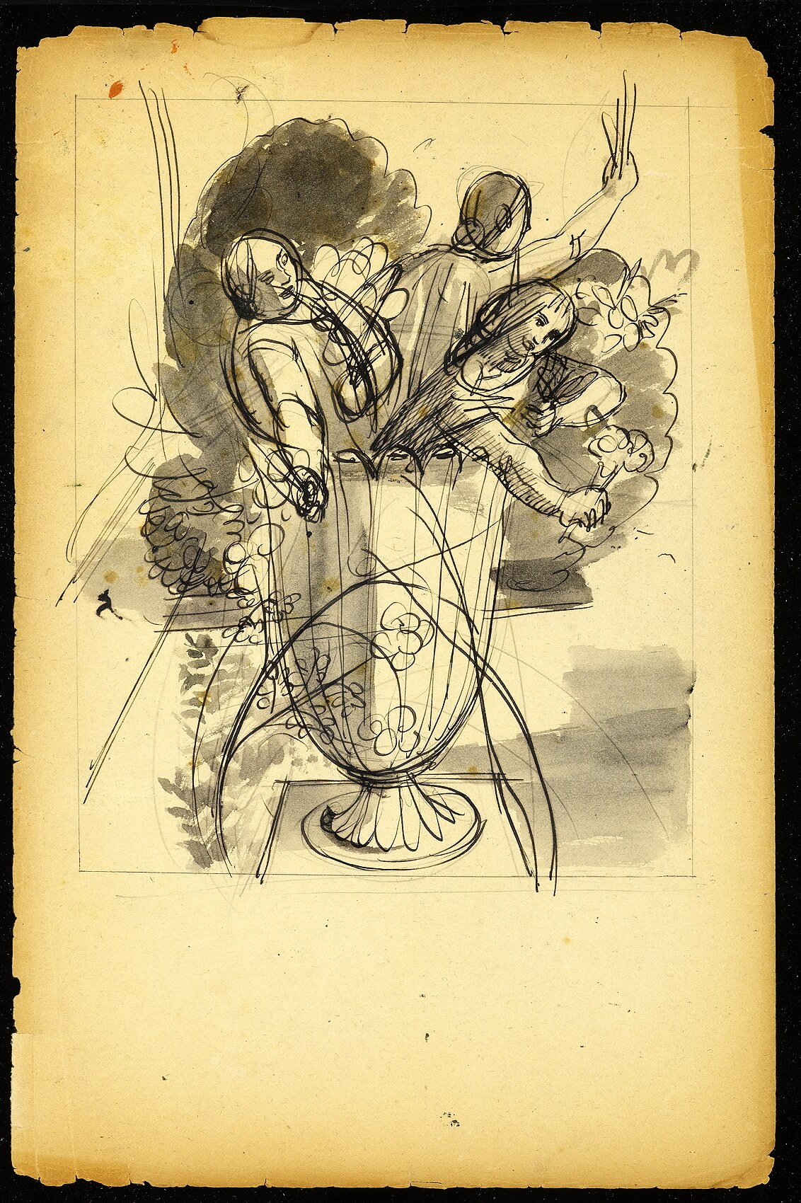 Charles Mahoney - Three Women in a Vase