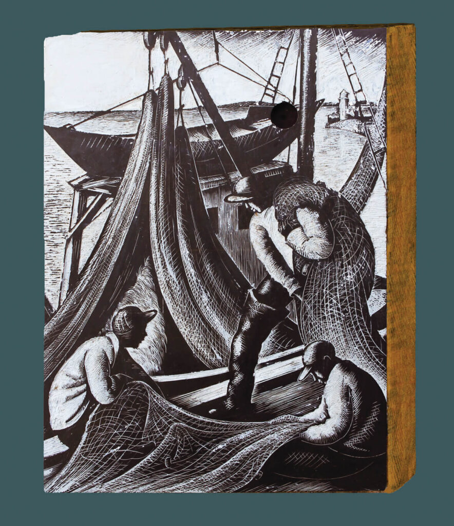 Clare Leighton - Fishermen & Nets