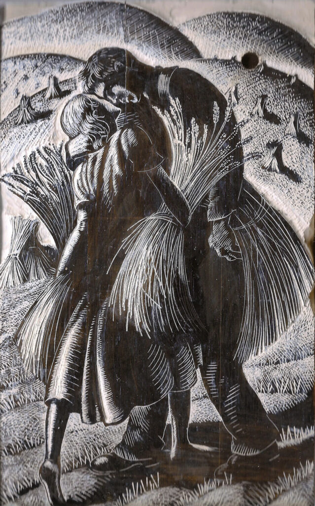 Clare Leighton - Lovers in the Wheat Field BPL 570 1944