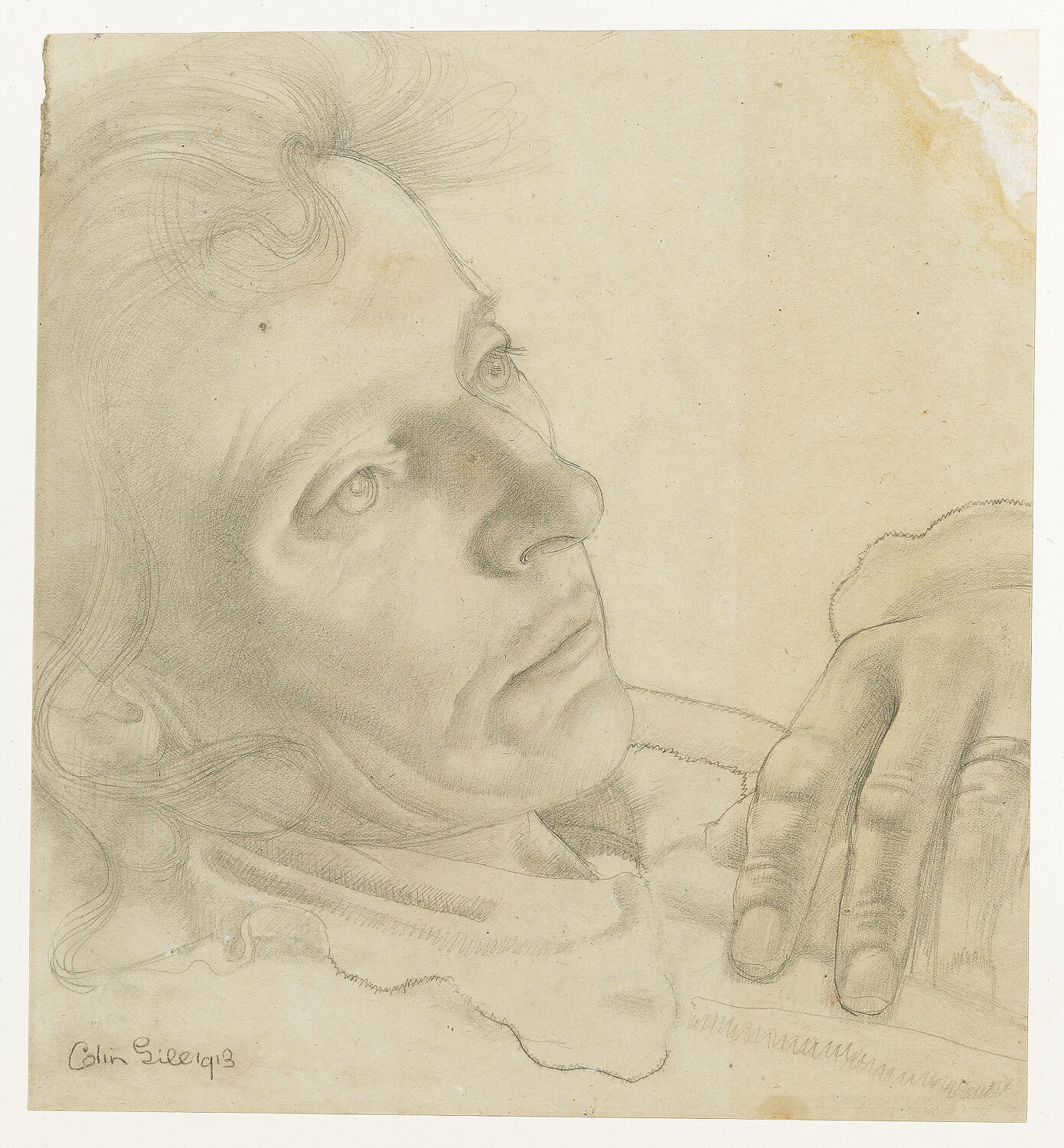 Colin Gill - Self Portrait (?) 1913