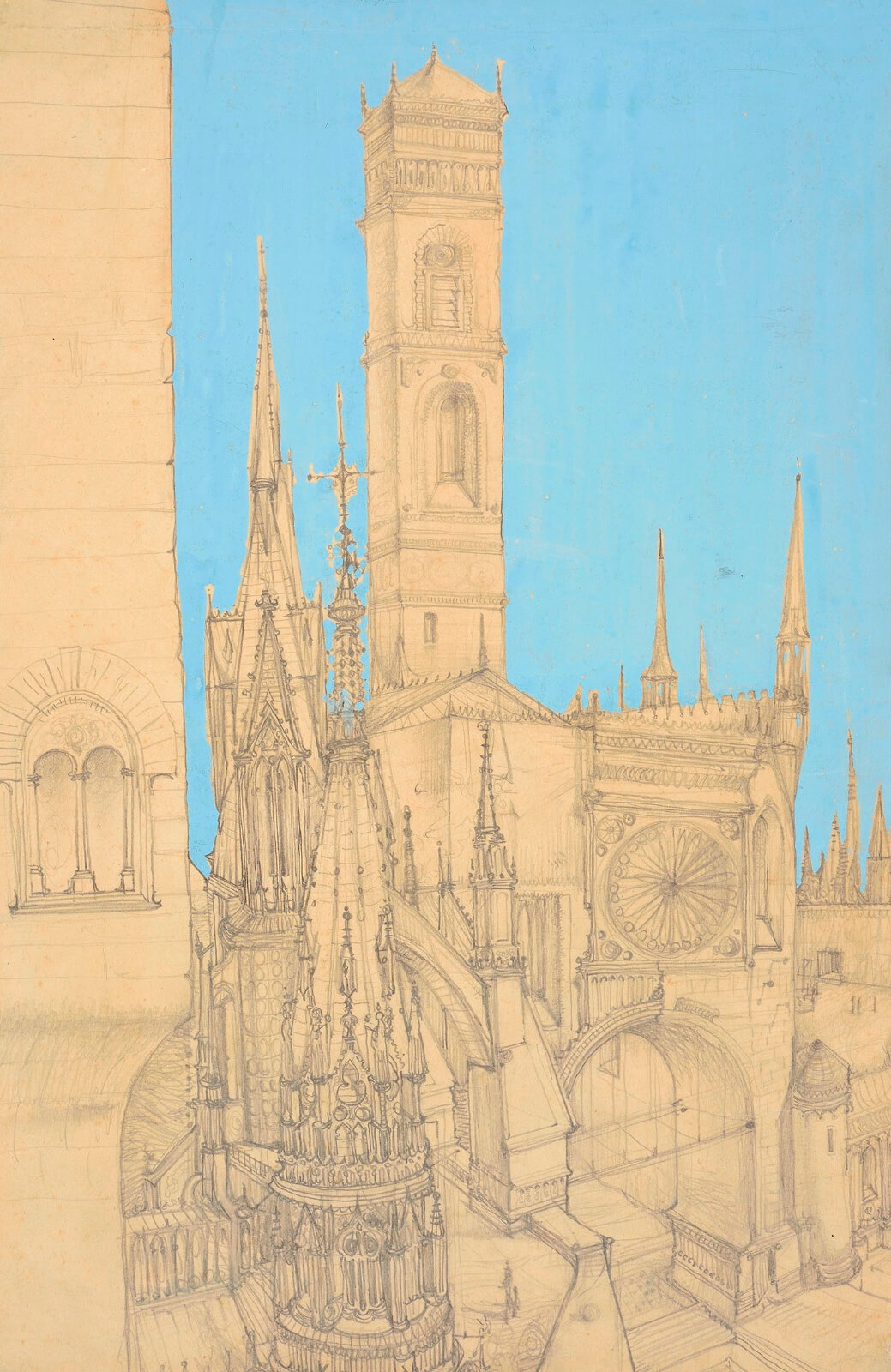 David Evans (1929–1988) - Cathedral