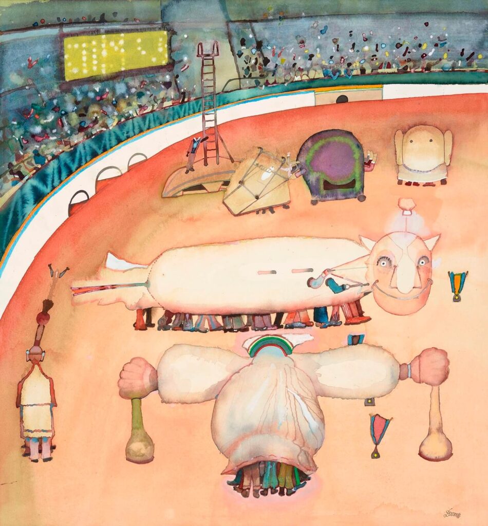 David Evans (1929–1988) - Fete of Klee