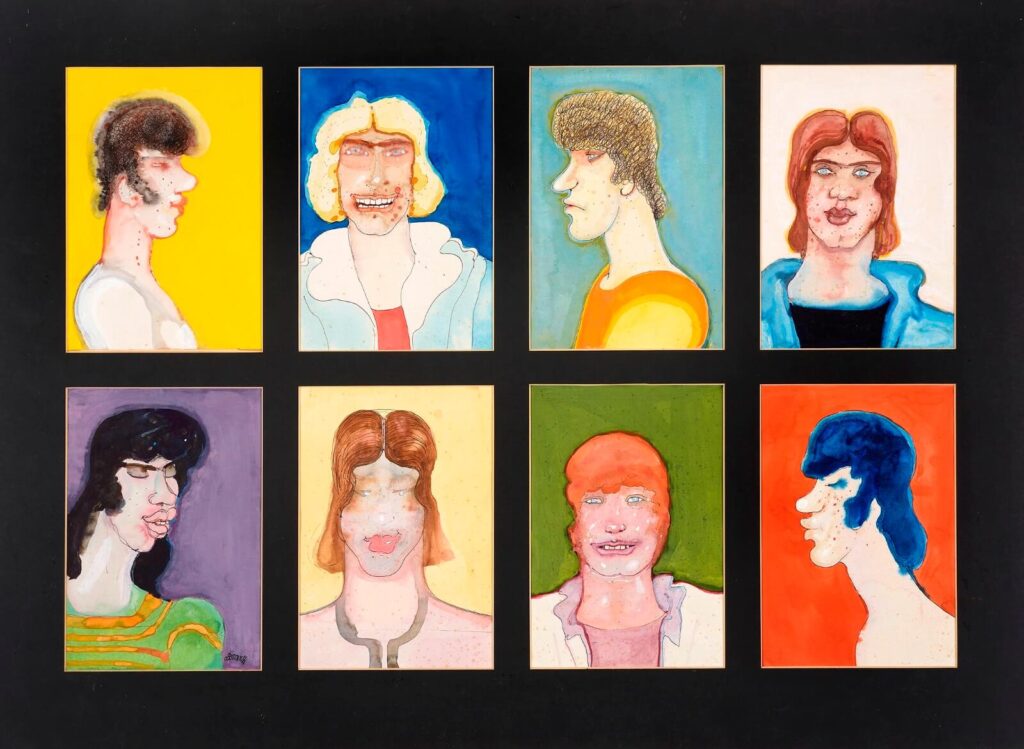 David Evans (1929–1988) - Friends II