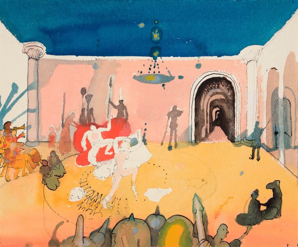 David Evans (1929–1988) - Oriental Dancer