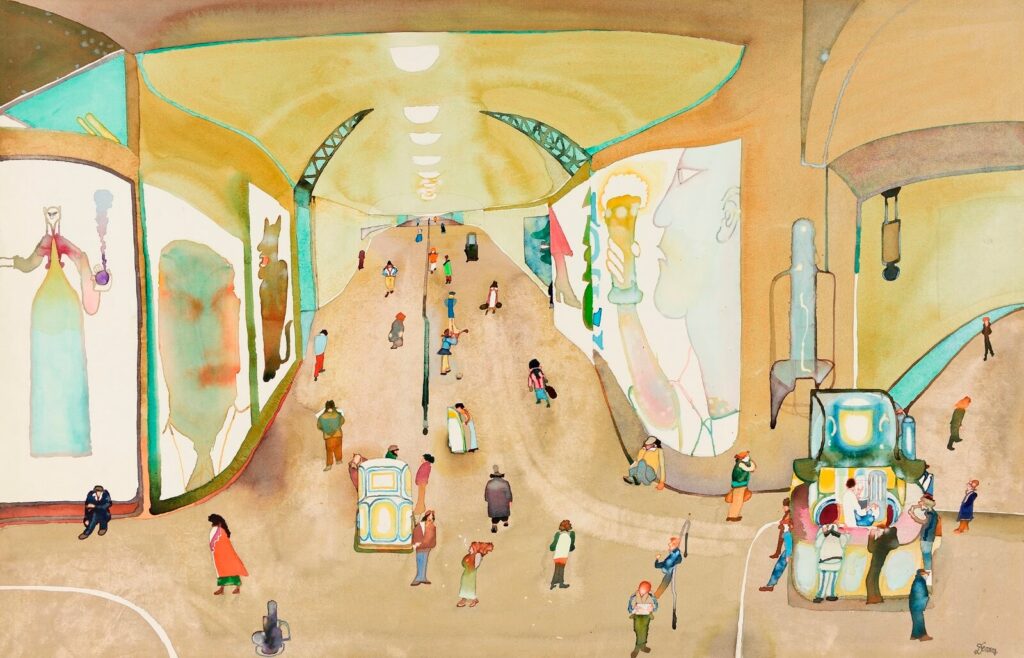 David Evans (1929–1988) - Subway