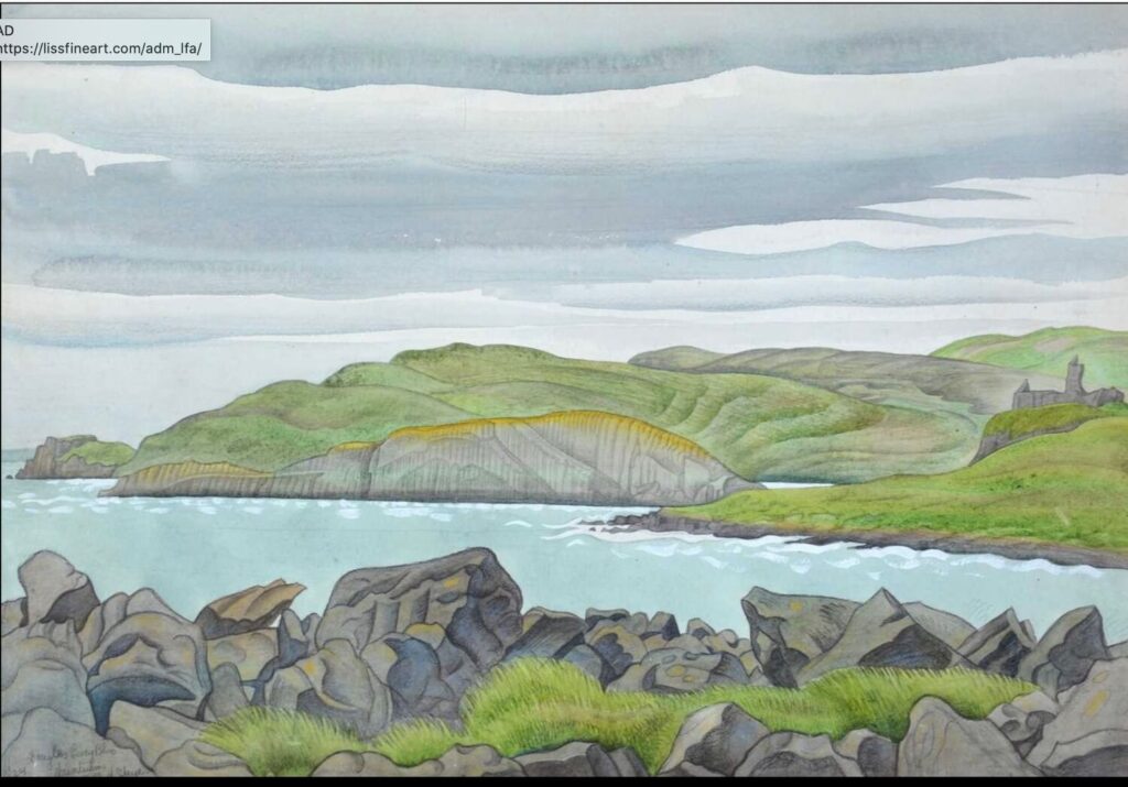 Douglas Percy Bliss Duntulm-Isle-of-Skye-1924