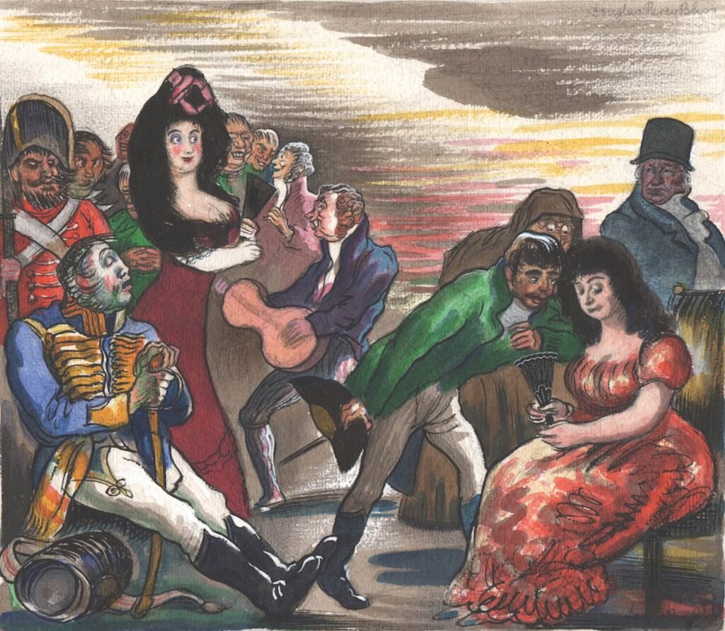 Douglas Percy Bliss - Goya finds Nothing Seraphic in Humanity