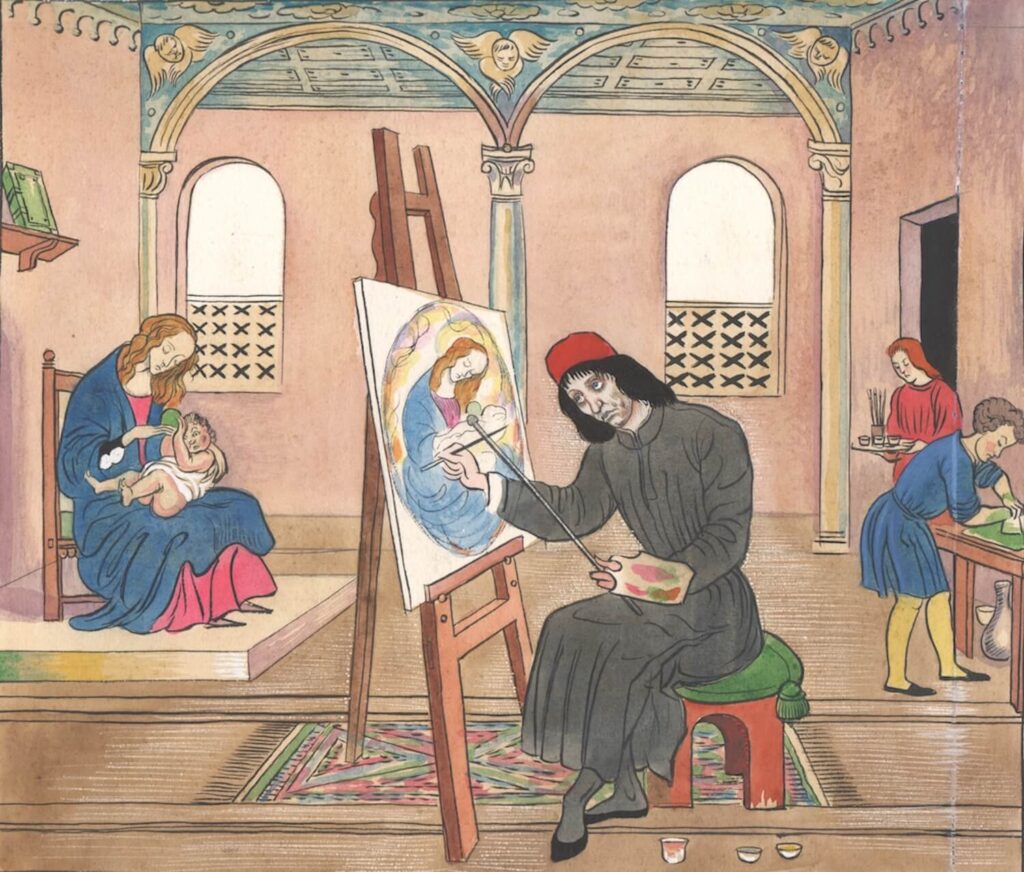 Douglas Percy Bliss - Sandro Botticelli Feeling Wan