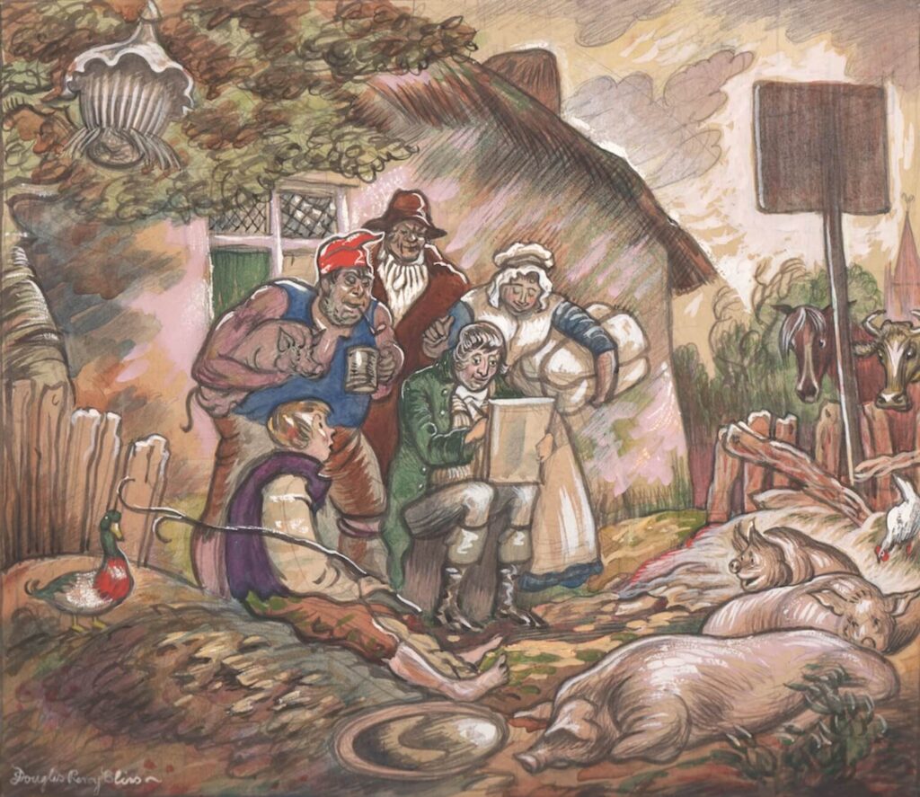 Douglas Percy Bliss - Unfortunate Predilection of Morland for low and Lout-ish Company