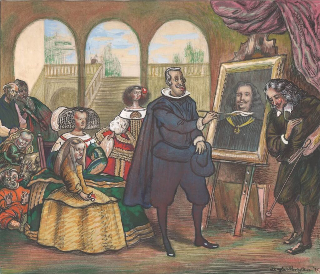 Douglas Percy Bliss - Velasquez Decorated by Philip IV