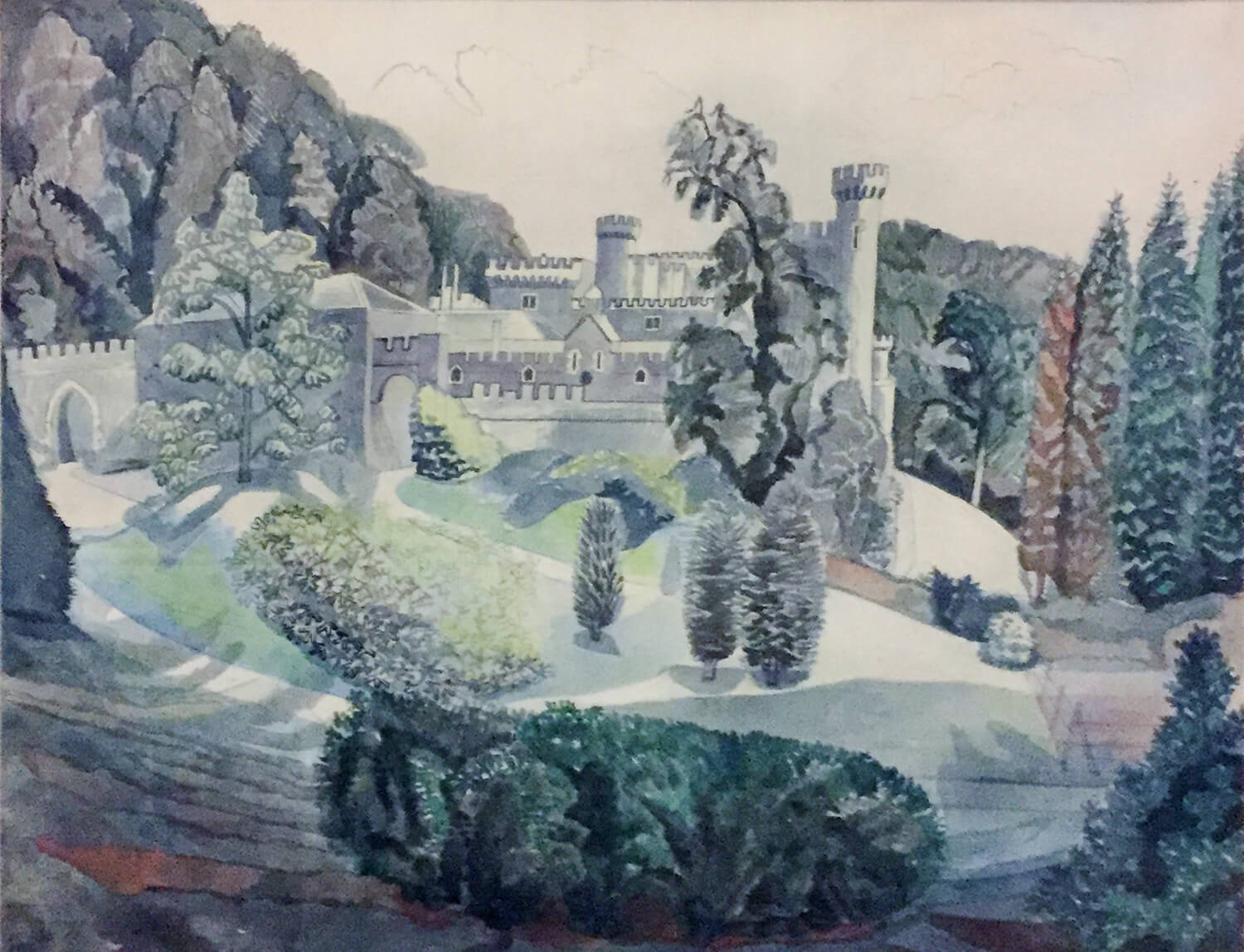 Edward Bawden - Caerhays Castle