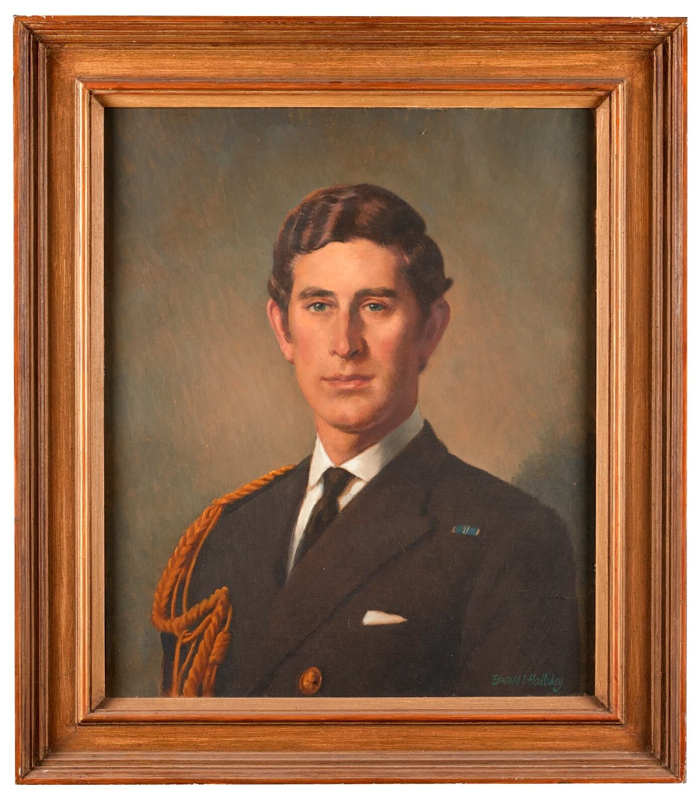 Edward Irvine Halliday - Portrait of HRH Charles