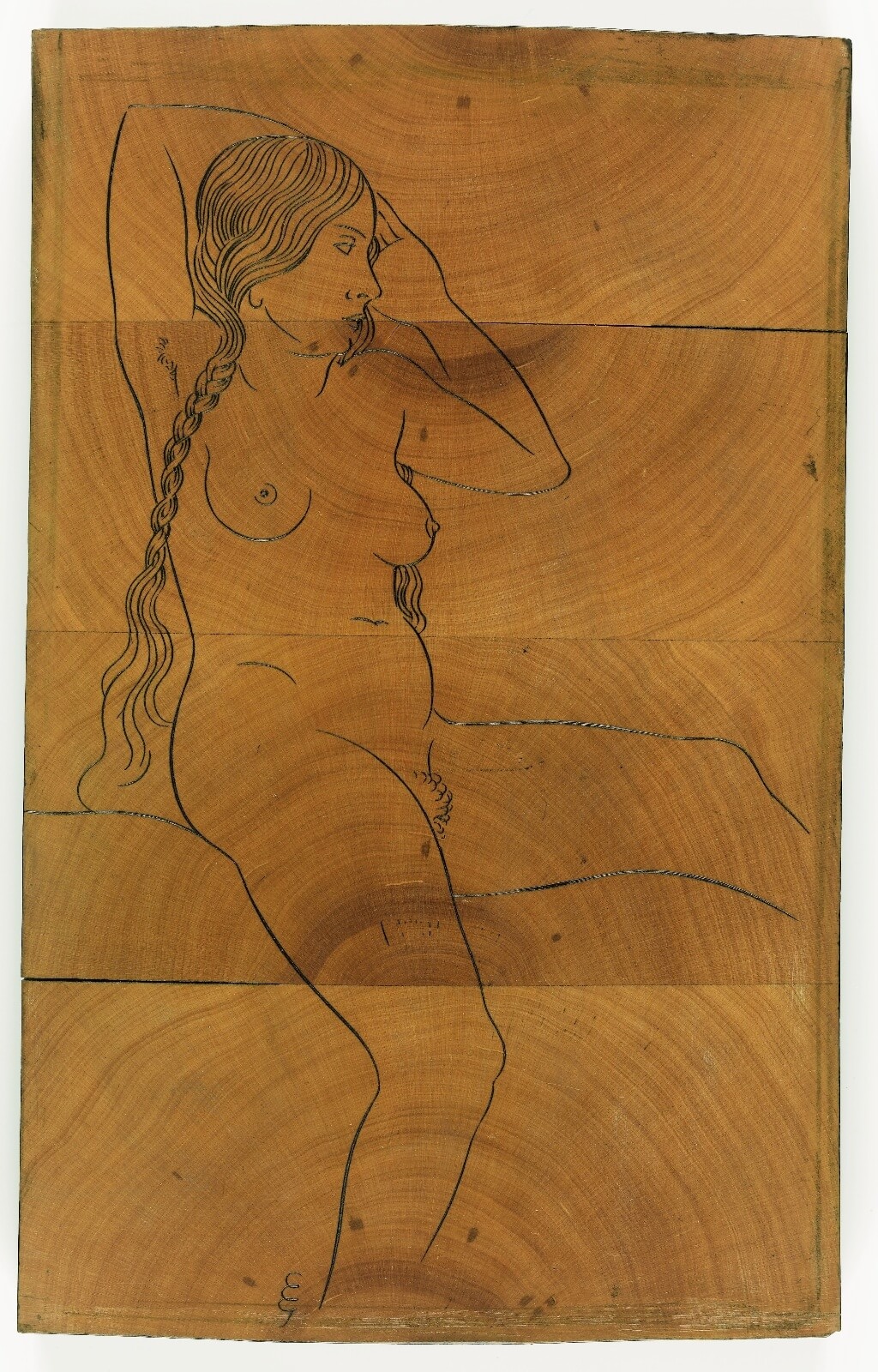Eric Gill - Seated Female Nude (from Twenty-five Nudes) (P951)
