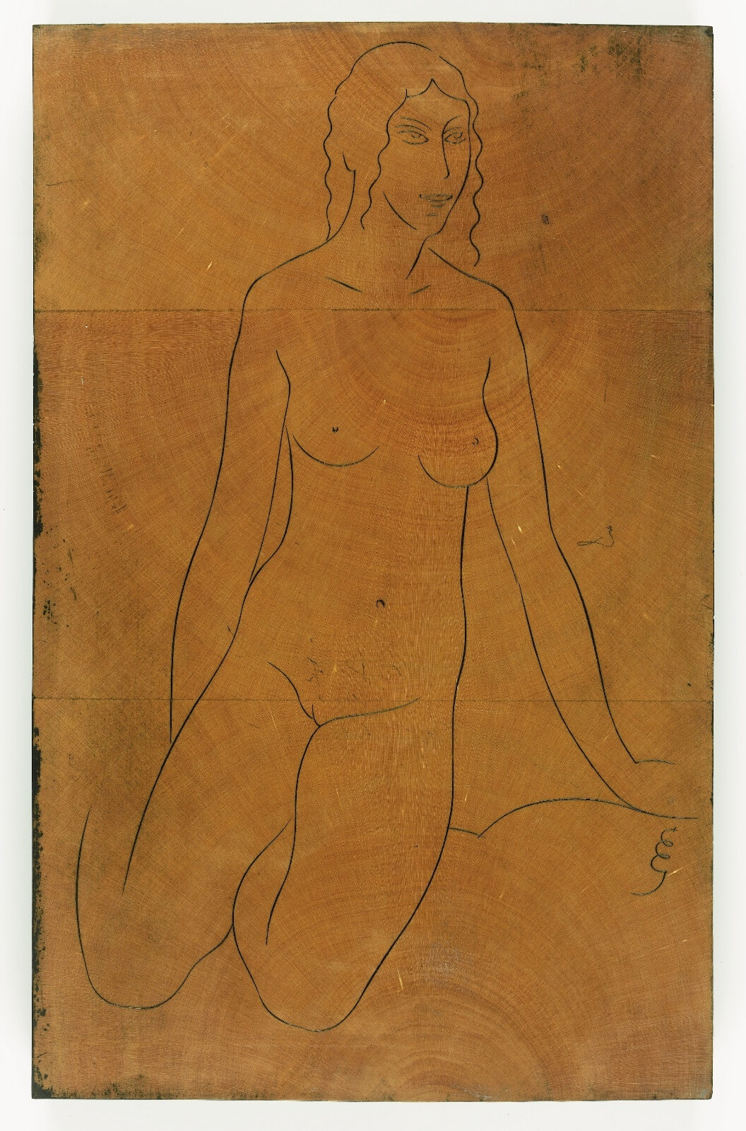 Eric Gill - Standing Female Nude (from Twenty-five Nudes)