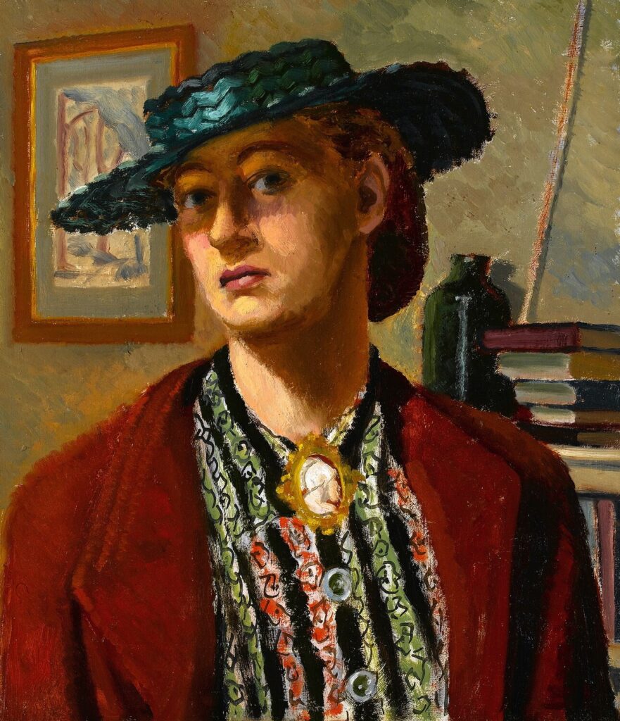 Evan Charlton - Portrait of the artist's wife Felicity