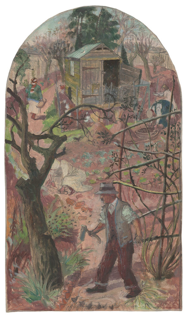Evelyn Dunbar - The Woodcutter and the Bees
