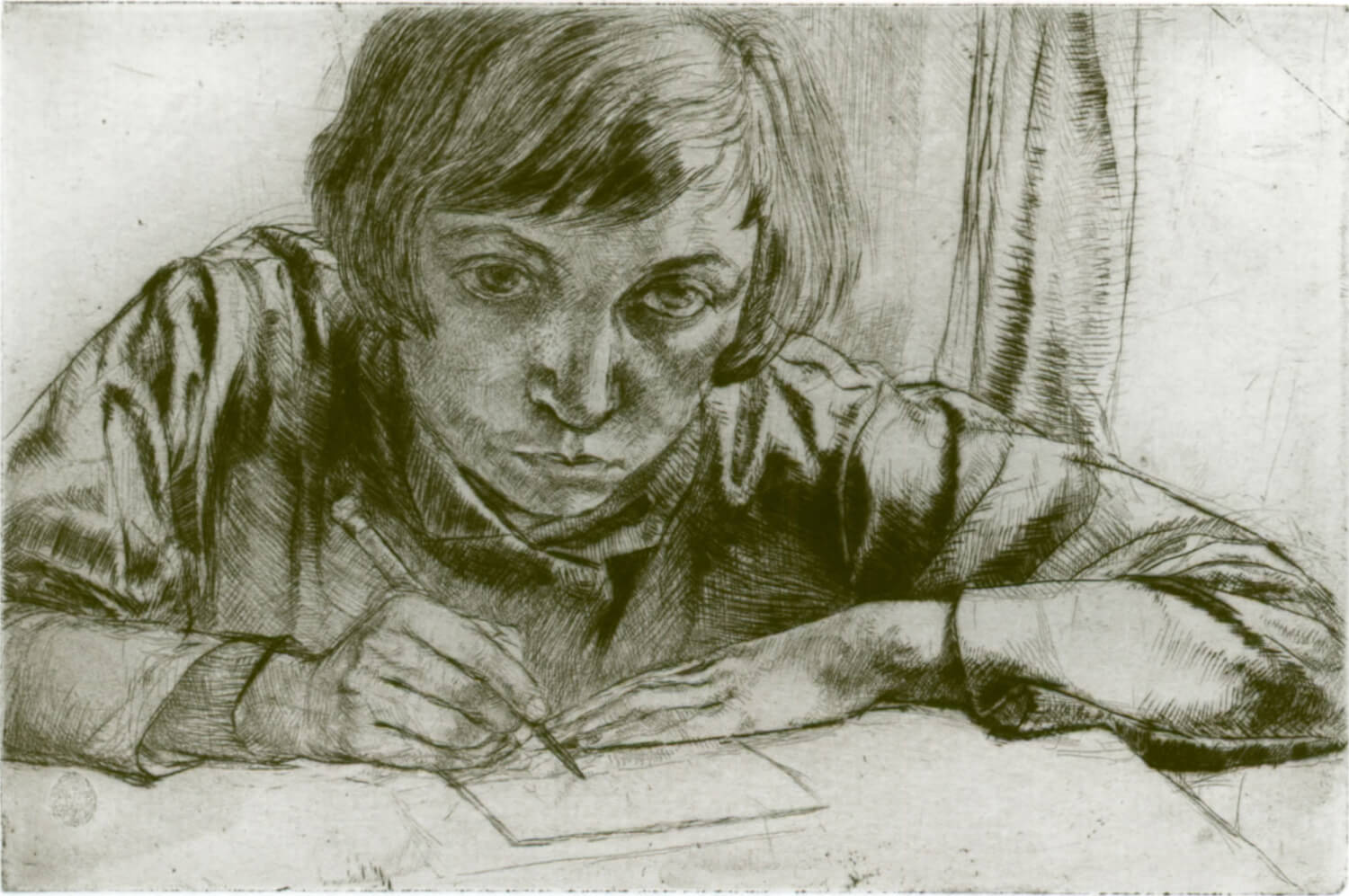 Evelyn Gibbs - Self Portrait - 1927
