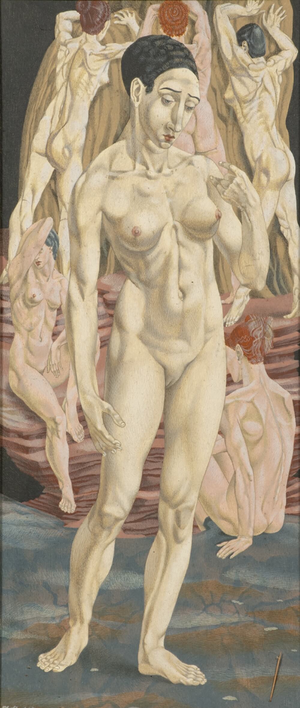 Francis Plummer - Allegory with female nudes
