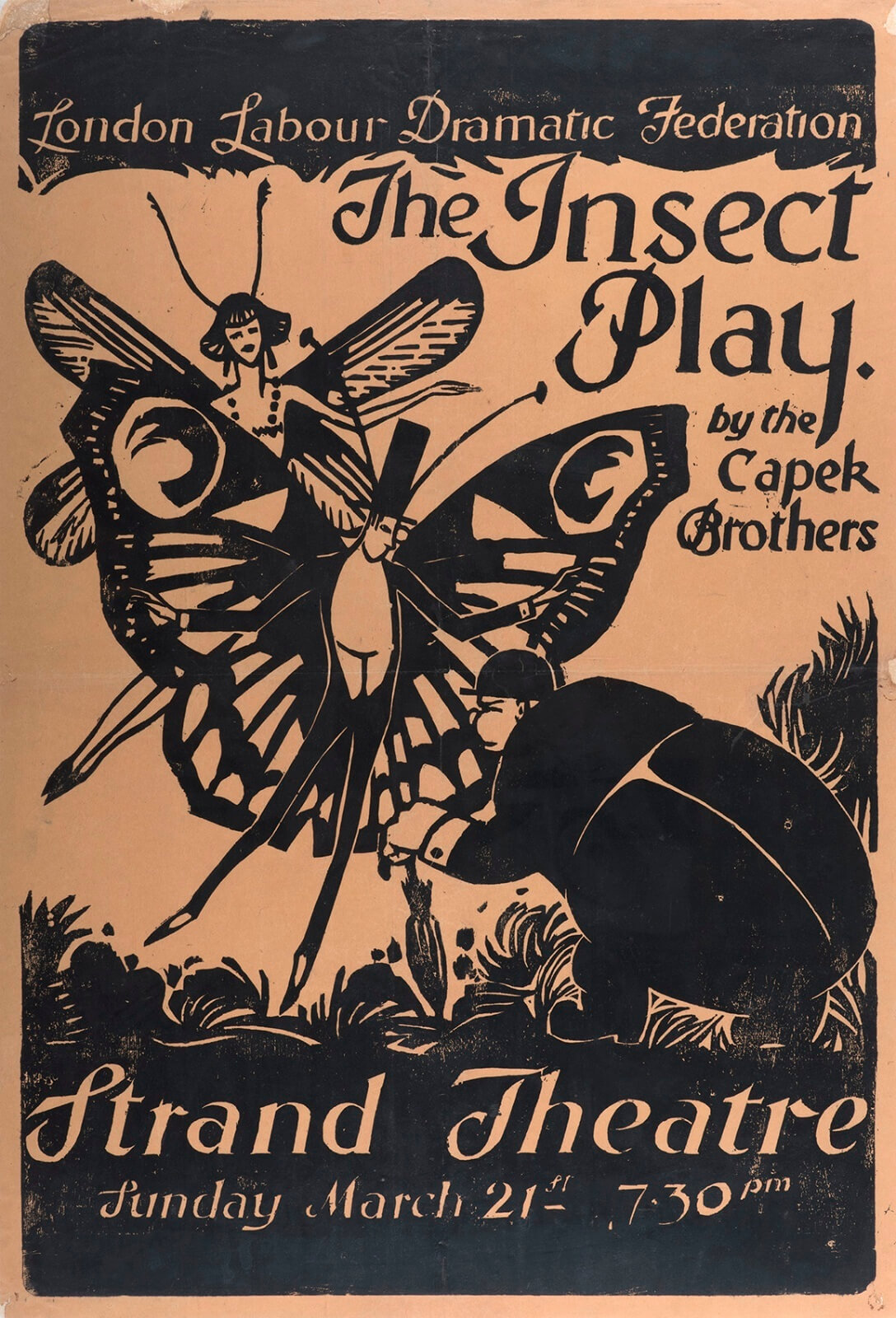 Francis Spear - Poster The Insect Play