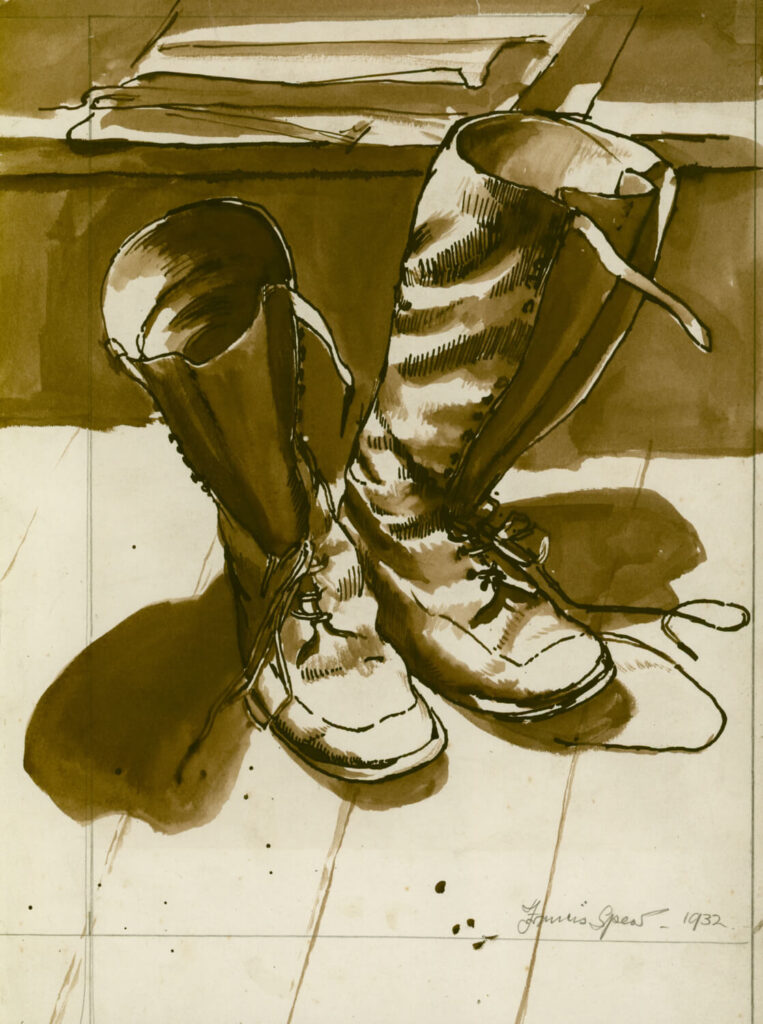 Francis Spear - The Artist's Boots