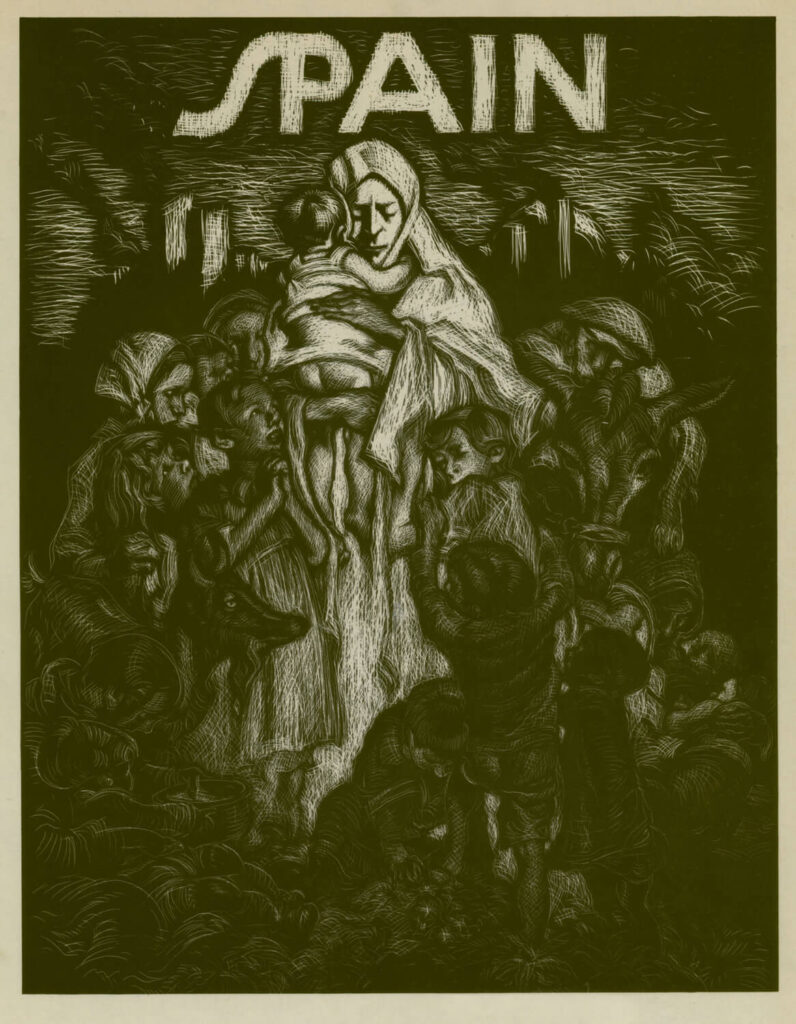 Frank Brangwyn - General Relief Fund for Women & Children of Spain