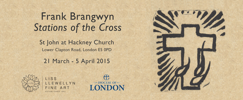 Frank Brangwyn The Stations of the Cross / St John at Hackney Church / 21 March - 5 April 2015