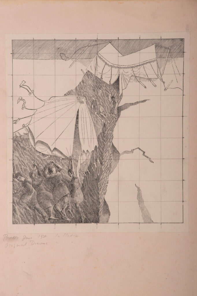 Gilbert Spencer - Destruction of Korah