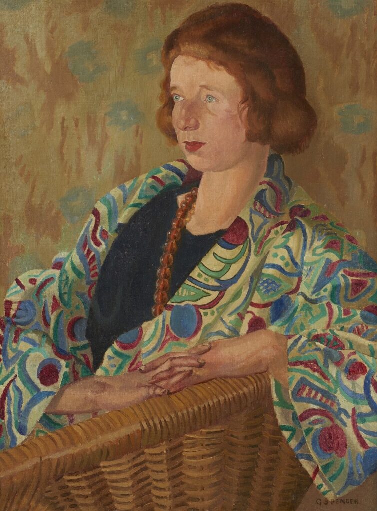 Gilbert Spencer - Portrait of Joyce Peters